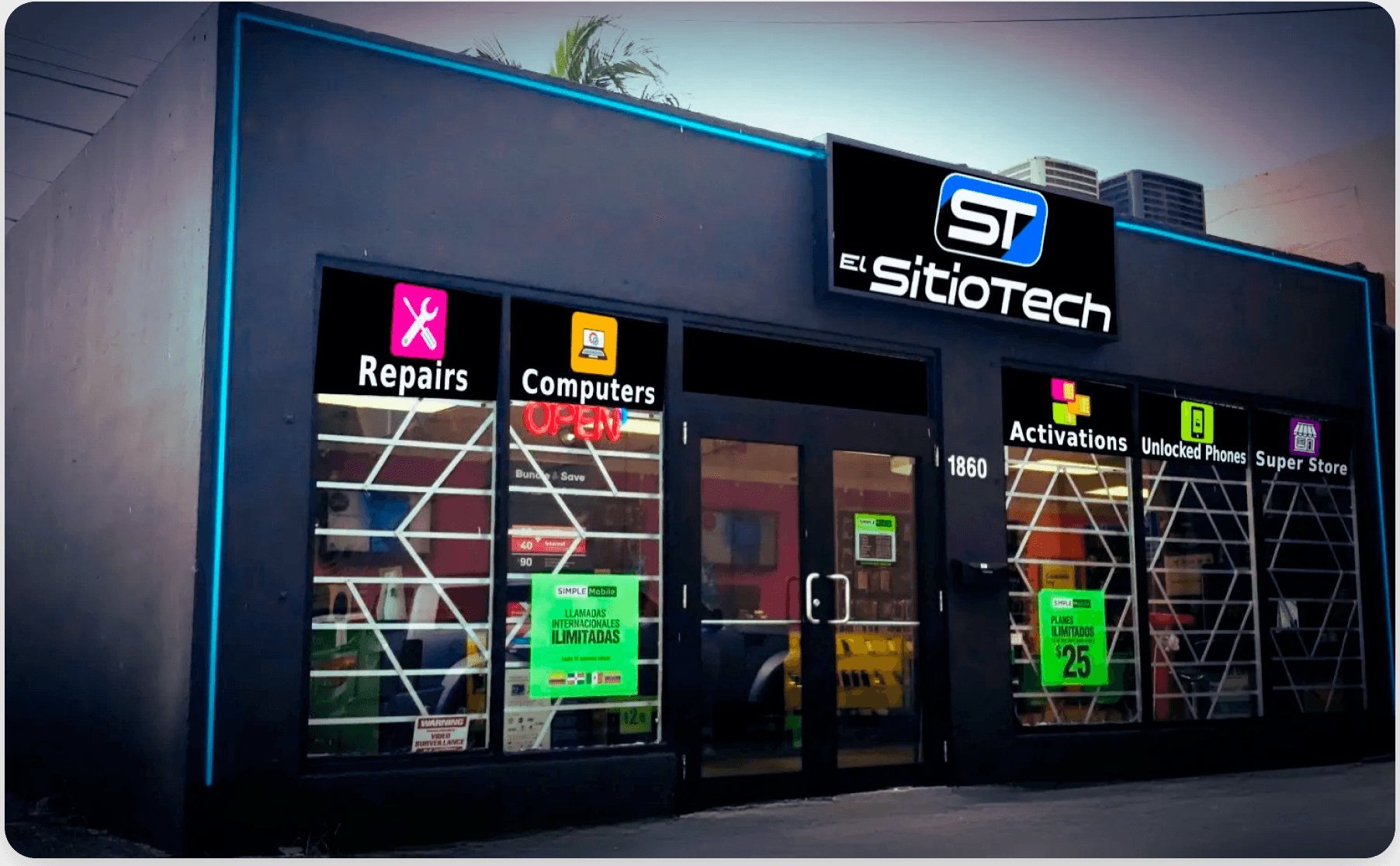 Shop of el sitio tech